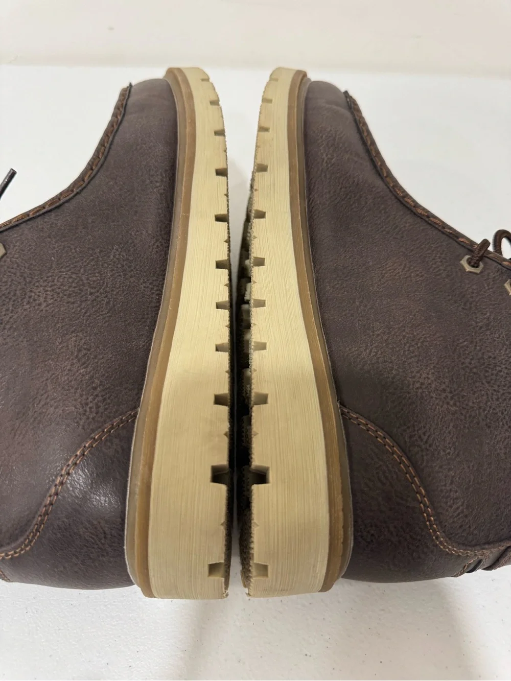 Lugz Elm Chukka Boot Dark Brown Men's 9.5 MELMGV-2089 Casual Moc Toe